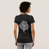 Robo Tree (dunkles T-Shirt) T-Shirt (Schwarz voll)