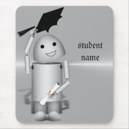 Robo-x9-Abschluss - Kappen bei Feier abbrechen Mousepad