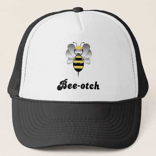 Robobee Bumble Bee Bee Otch Hat Truckerkappe (Vorderseite)