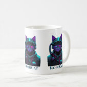 RoboCat - Katze Kaffeetasse (VorderseiteRechts)