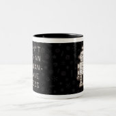 RoboMug Zweifarbige Tasse (Mittel)