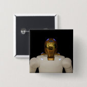 Robonaut 2, ein geschickter, humanoider Astronaute Button (Vorne & Hinten)