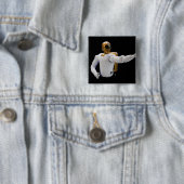 Robonaut 2, ein geschickter, humanoider Astronaute Button (Beispiel)