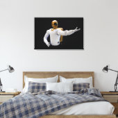 Robonaut 2, ein geschickter, humanoider Astronaute Leinwanddruck (Insitu (Schlafzimmer))