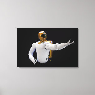 Robonaut 2, ein geschickter, humanoider Astronaute Leinwanddruck