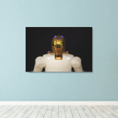 Robonaut 2, ein geschickter, humanoider Astronaute Leinwanddruck (Insitu (Holzboden))