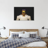Robonaut 2, ein geschickter, humanoider Astronaute Leinwanddruck (Insitu (Schlafzimmer))