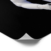 Robonaut 2, ein geschickter, humanoider Astronaute Poster (Ecke)