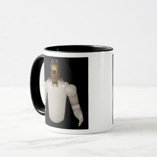 Robonaut 2, ein geschickter, humanoider Astronaute Tasse (Vorderseite Links)