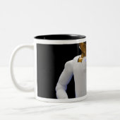 Robonaut 2, ein geschickter, humanoider Astronaute Zweifarbige Tasse (Links)