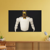 Robonaut 2, ein geschickter humanoider Astronauten Leinwanddruck (Insitu (Wohnzimmer))
