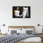 Robonaut 2, ein geschickter humanoider Astronauten Leinwanddruck (Insitu (Schlafzimmer))