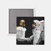 Robonaut 2, ein geschickter humanoider Astronauten Magnet (Vorderseite/Rückseite)