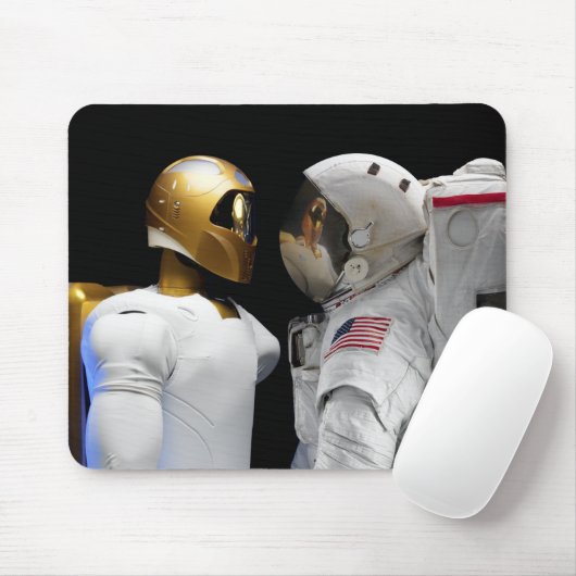 Robonaut 2, ein geschickter humanoider Astronauten Mousepad (Mit Mouse)