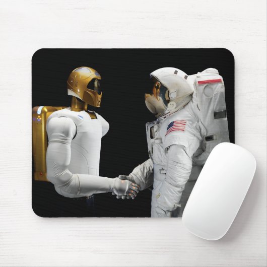 Robonaut 2, ein geschickter humanoider Astronauten Mousepad (Mit Mouse)