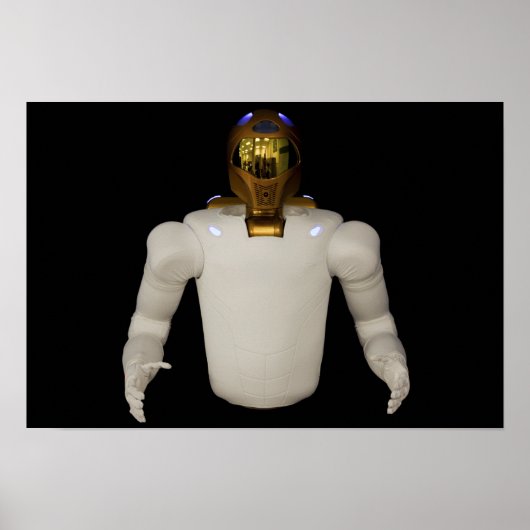 Robonaut 2, ein geschickter humanoider Astronauten Poster (Vorne)