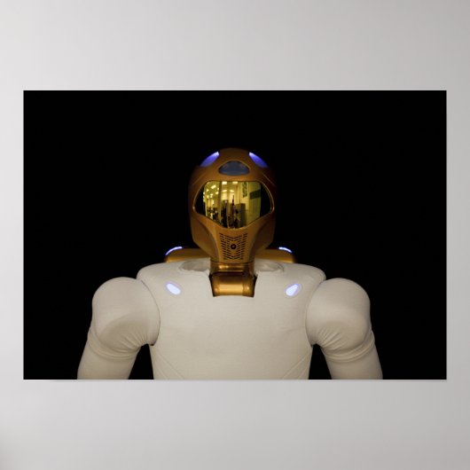 Robonaut 2, ein geschickter humanoider Astronauten Poster (Vorne)