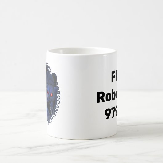 RoboPanthers Coffee Cup Kaffeetasse (Mittel)