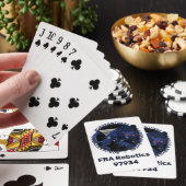 RoboPanthers Karten spielen Spielkarten (In Situ)