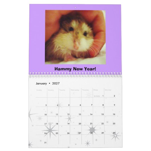 Roborovski 2011 Kalender (Jan 2027)