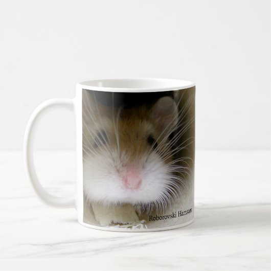Roborovski Hamster-Tasse Kaffeetasse (Links)