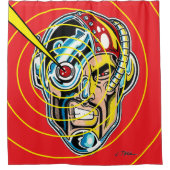 RoboStud™ Duschvorhang (Vorderseite)