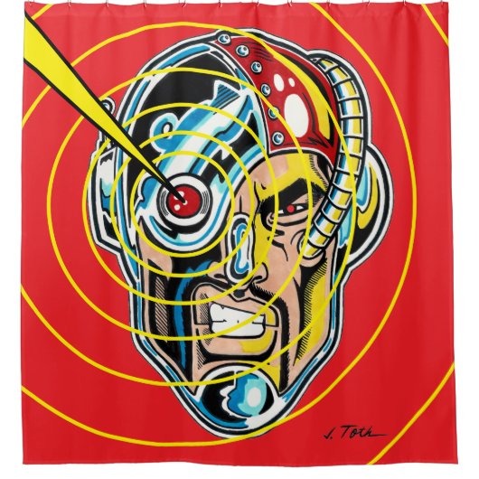 RoboStud™ Duschvorhang (Vorderseite)