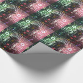 Robot-1-glänzendes Packpapier (Ecke)