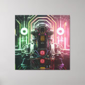 Robot 1 Leinwanddruck (Vorderseite)