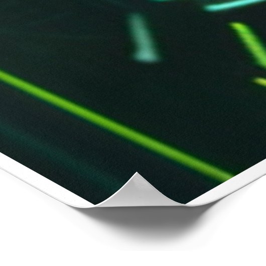 Robot 1 matte poster (Ecke)