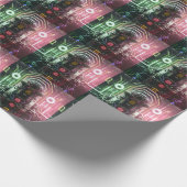 Robot-1-mattes Packpapier (Ecke)