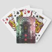 Robot 1 Poker Spielkarten (Rückseite)