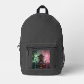 Robot 1-Rucksack Bedruckter Rucksack (Vorderseite)