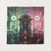 Robot 1 Wandteppich (Vorderseite)