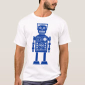 Robot 270620/06 - Navy Blue and White T - Shirt (Vorderseite)