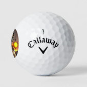 Robot 2 Callaway Warbird Golfbälle 12 pk (Logo)