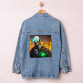 Robot 2 Damen-Denim-Jacke Jeansjacke (Hangar)