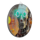 Robot 2-Dartboard Dartscheibe (Vorderseite Links)