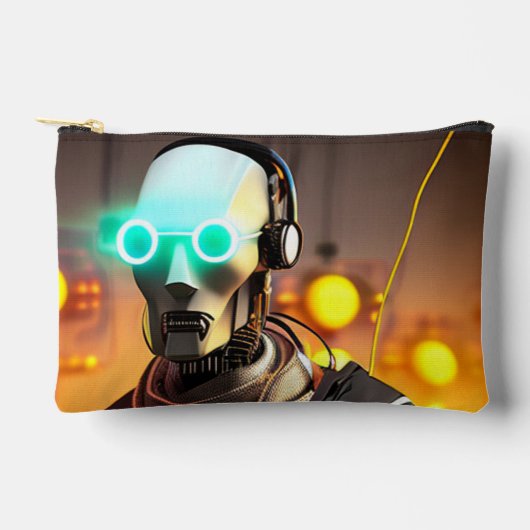 Robot 2 kleine Zubehörtasche Beutel (Vorderseite)