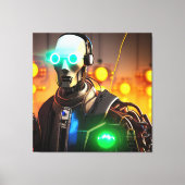 Robot 2 Leinwanddruck (Vorderseite)