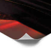 Robot-2-Matte-Poster Poster (Ecke)