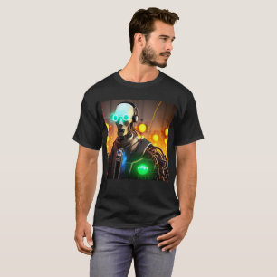 Robot 2 men Schwarzer T - Shirt