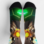 Robot 2 Premium Socken (Oben)