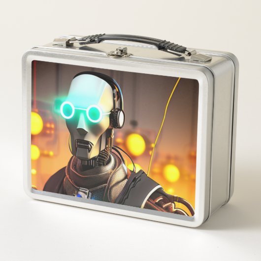 Robot 2 rostfreie Lunchbox (Vorderseite)