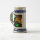 Robot 2 stein bierglas (Vorderseite Links)