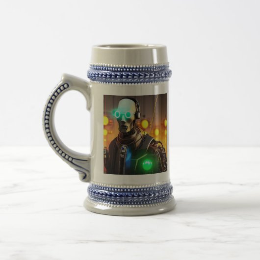 Robot 2 stein bierglas (Links)