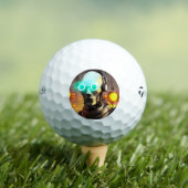 Robot 2 Taylor Made TP5 Golfbälle 3 pk (Insitu T-Shirt)