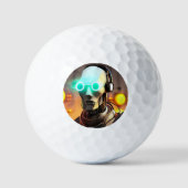 Robot 2 wertvolle Golfbälle 3 pk (Vorderseite)