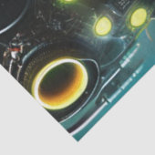 Robot-3-Gewebepapier Seidenpapier (Detail)