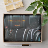 Robot-3-Gewebepapier Seidenpapier (Geschenk)